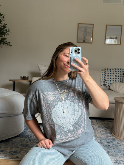 Seaside Seashell Tee