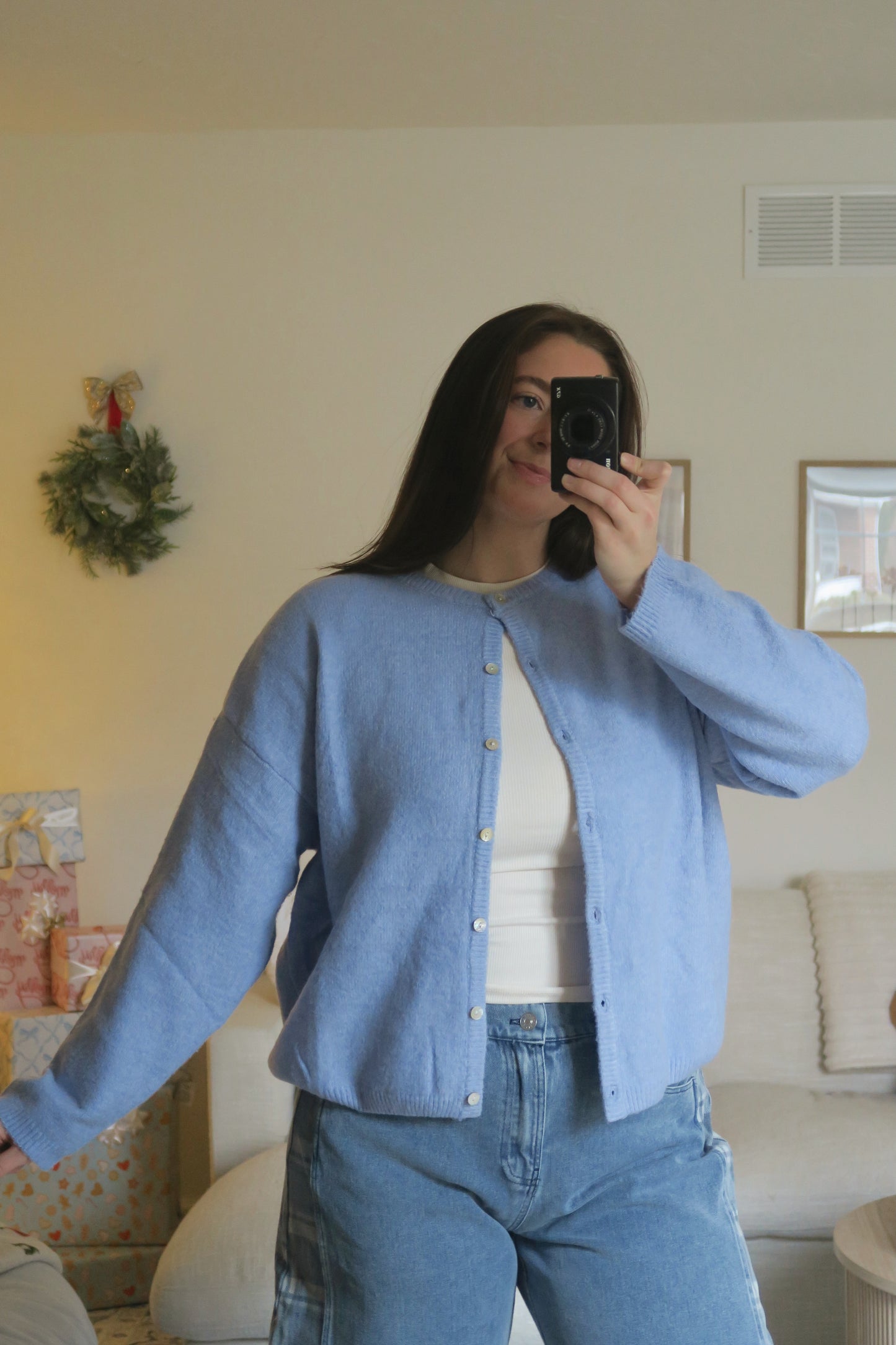 Callie Cardigan - Periwinkle