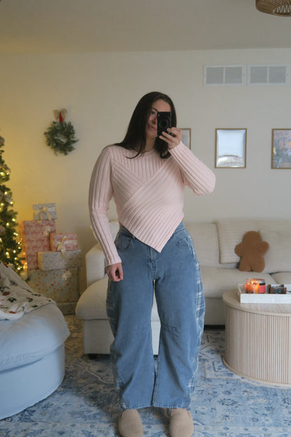 Pink Clouds Sweater