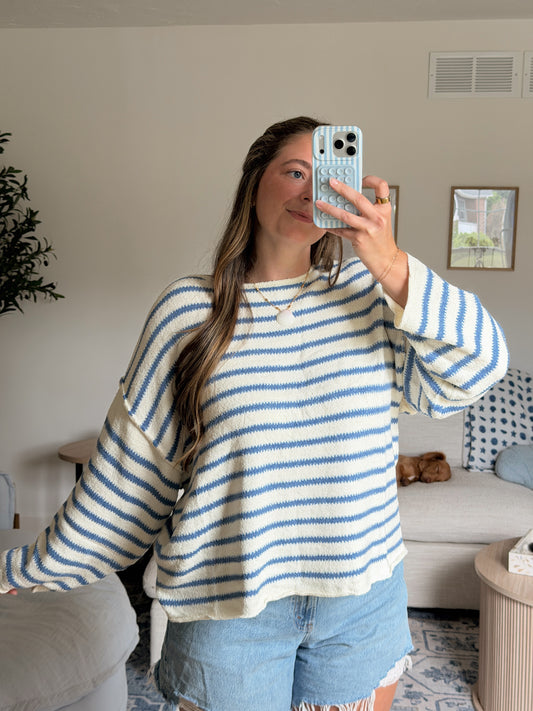 Salt Waves Sweater - Cream
