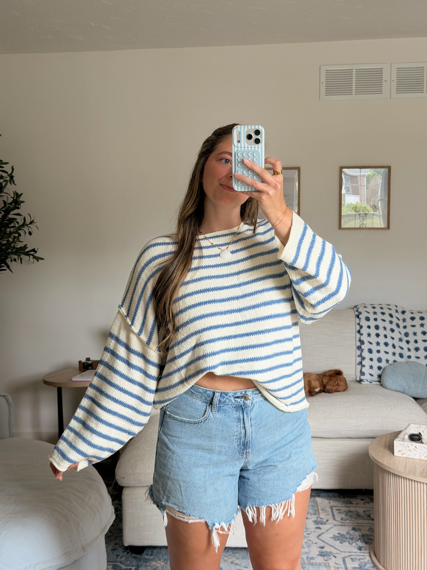 Salt Waves Sweater - Cream