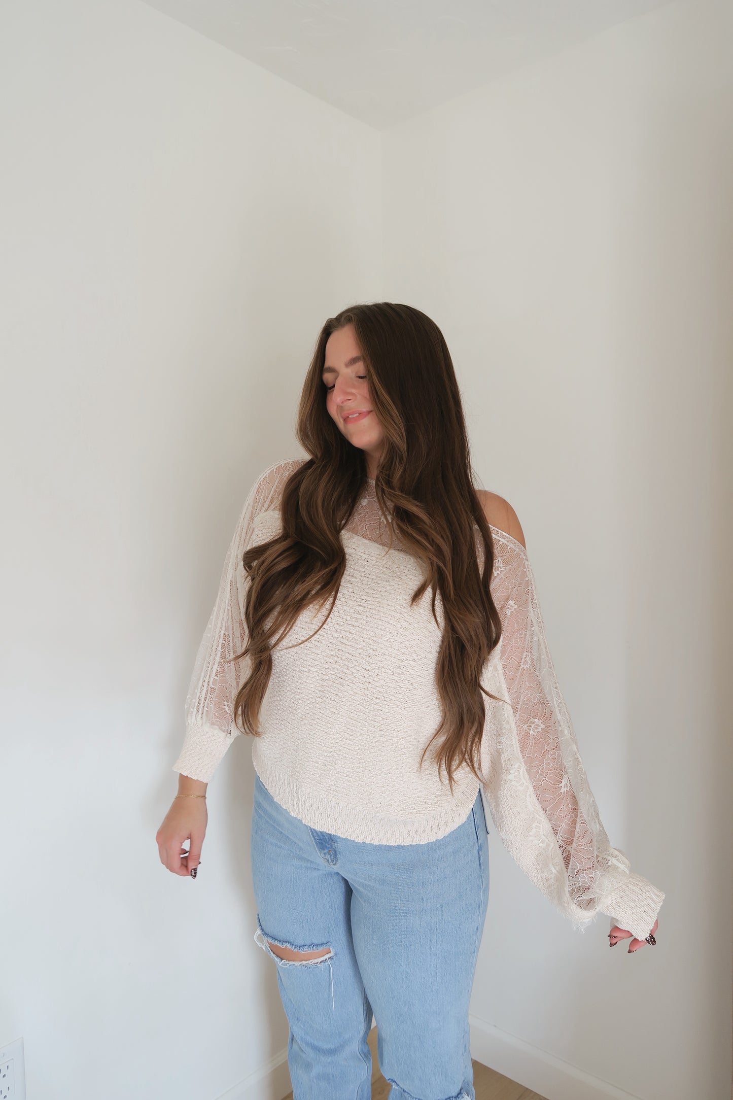 Ember Lace Sweater