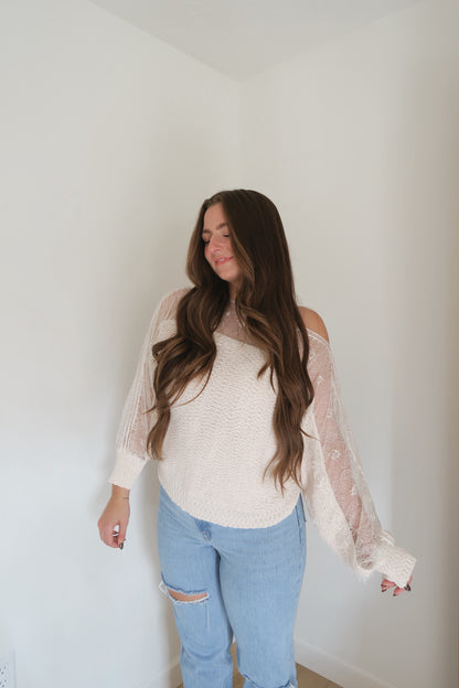 Ember Lace Sweater