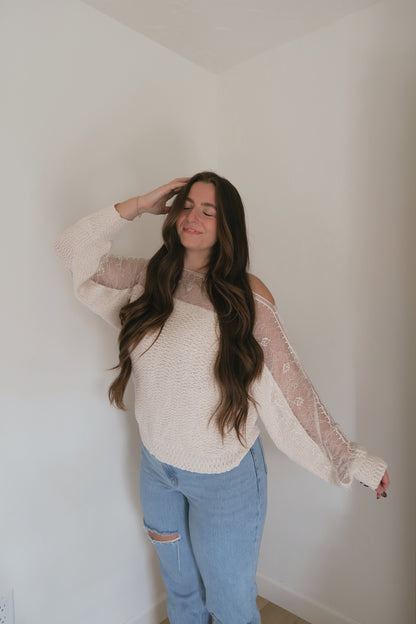 Ember Lace Sweater