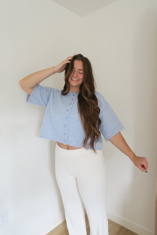 Life’s a Breeze Cardigan - Blue