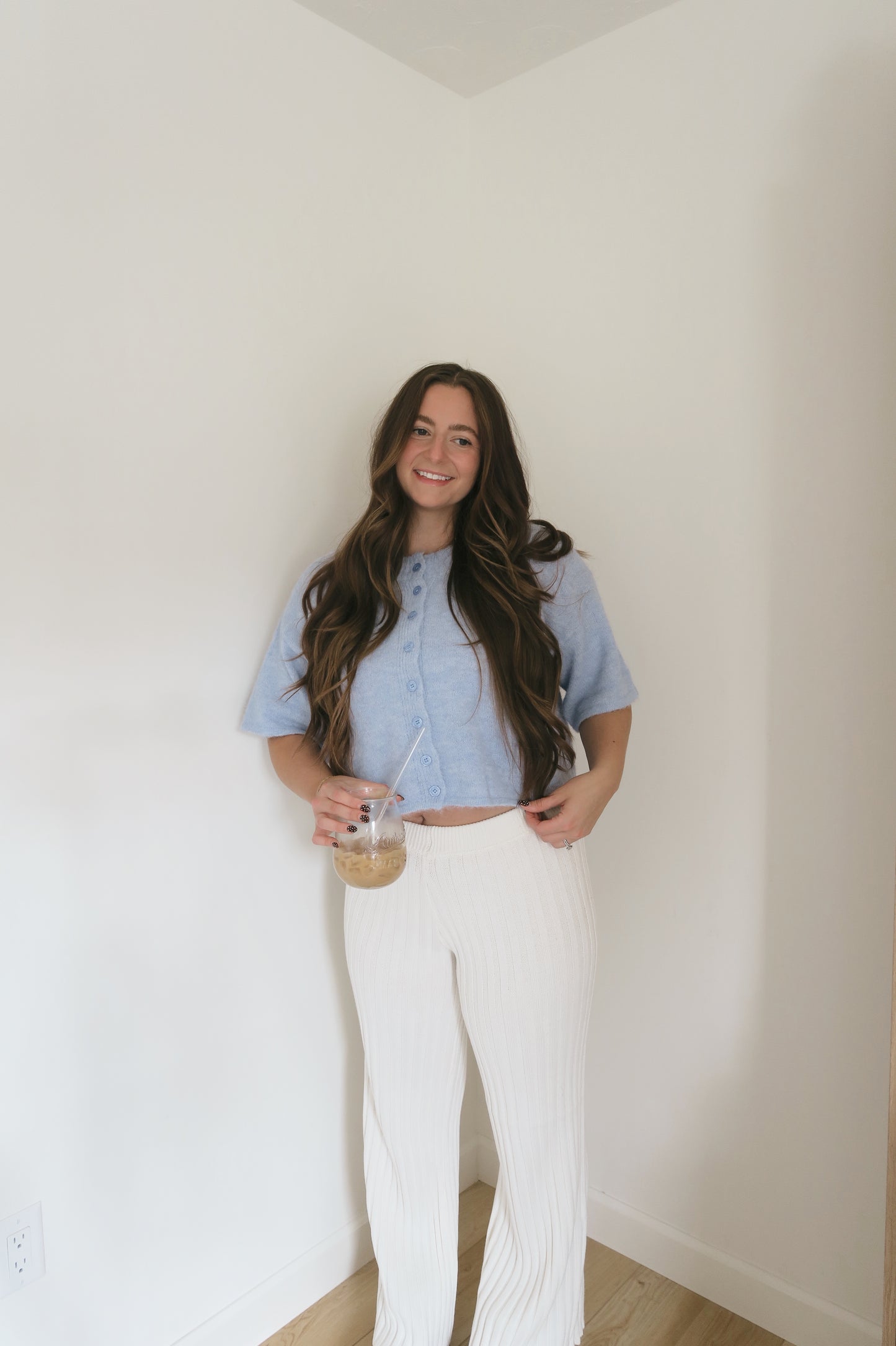 Dune Knit Pant - Ivory