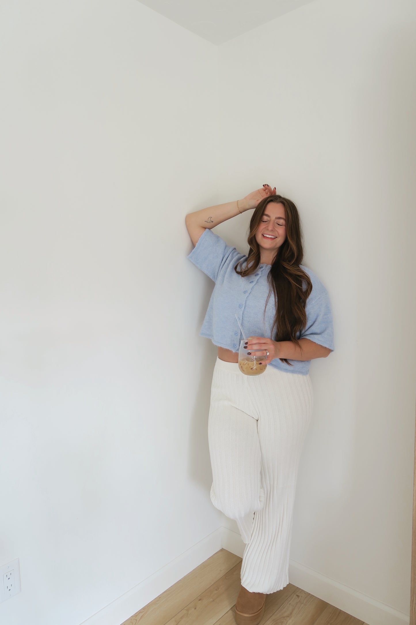 Dune Knit Pant - Ivory