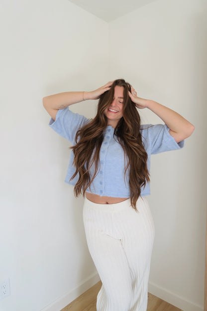 Life’s a Breeze Cardigan - Blue
