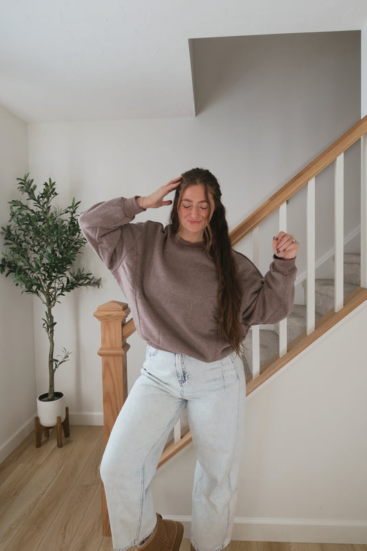 Mocha Latte Crewneck