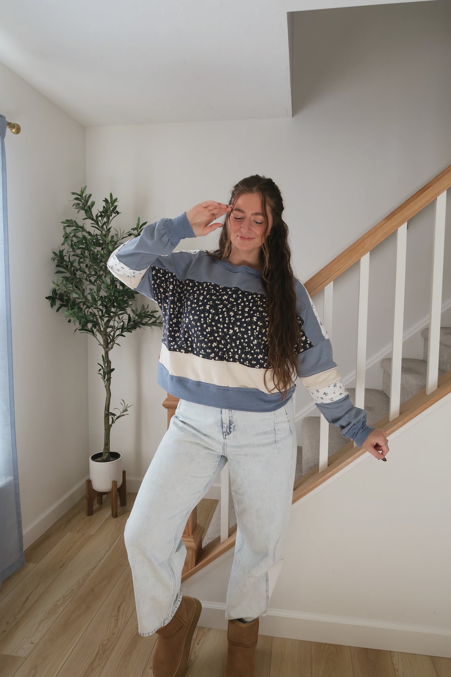 Garden Petals Pullover