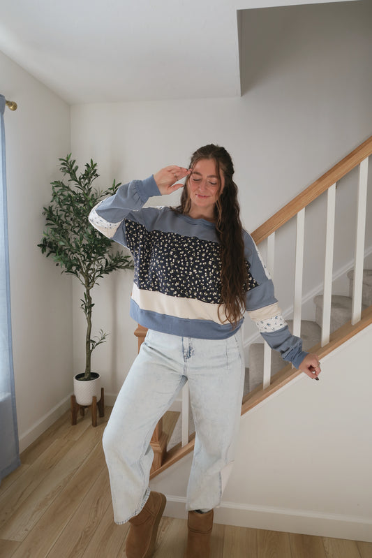 Garden Petals Pullover
