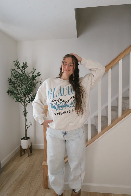 Glacier Park Crewneck