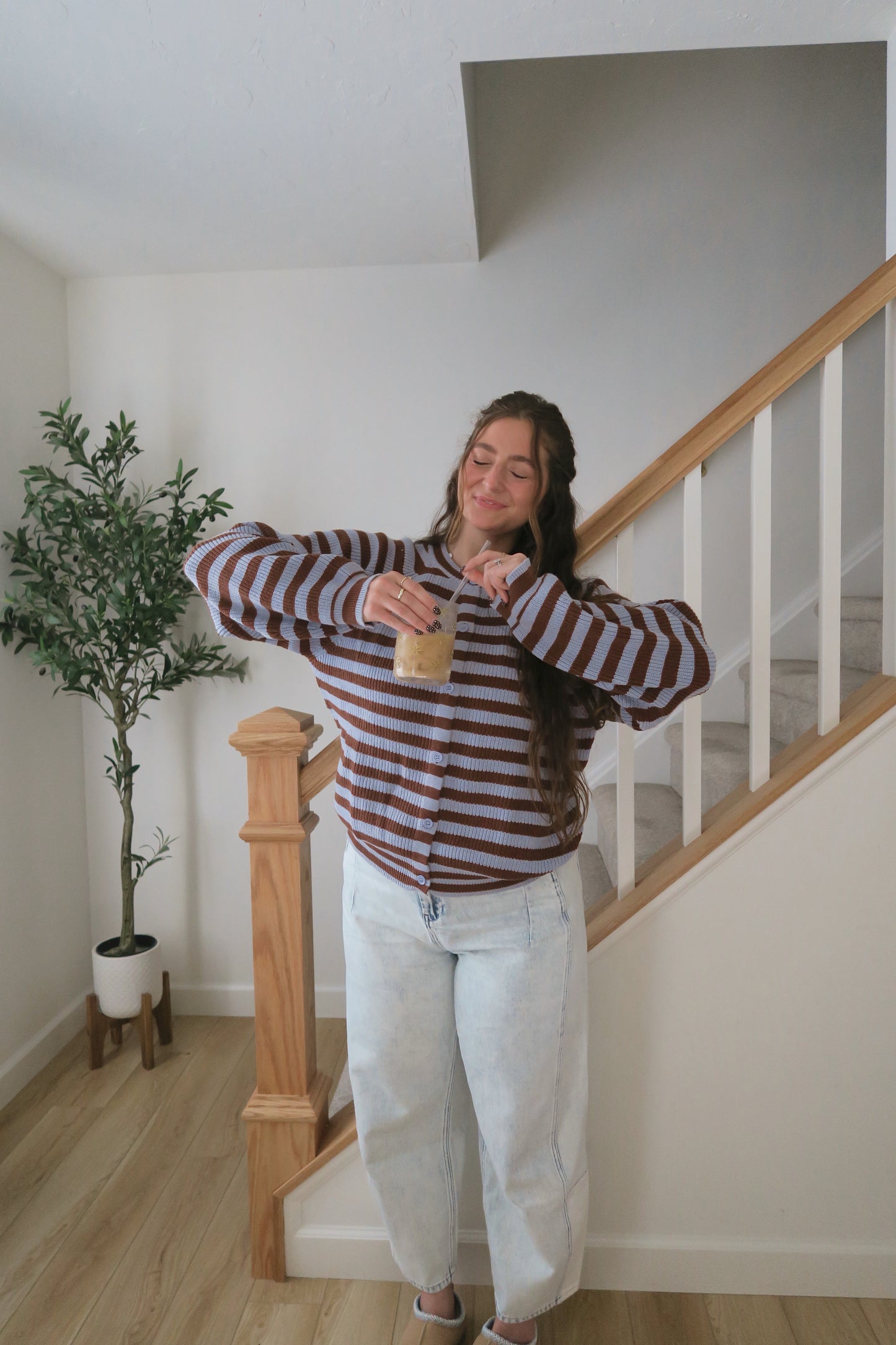Blueberry Latte Cardigan