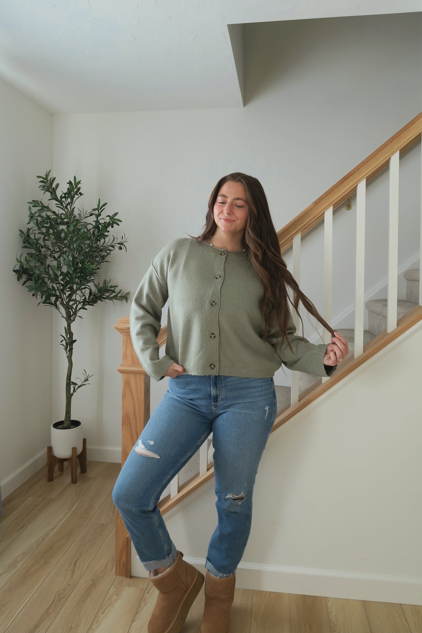 Matcha Latte Cardigan