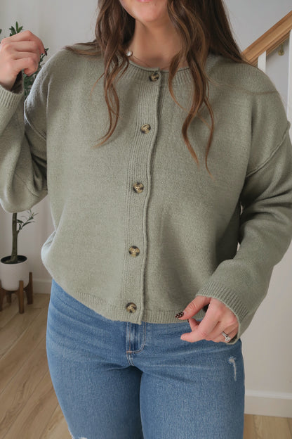 Matcha Latte Cardigan