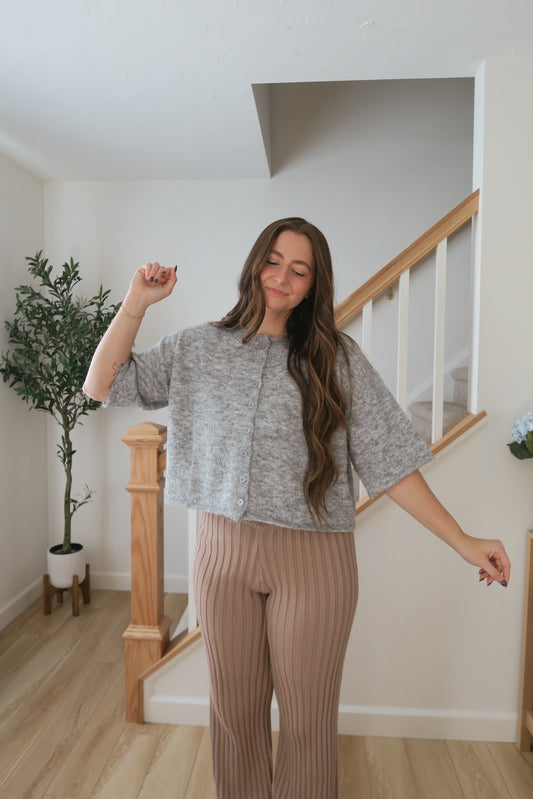 Life’s a Breeze Cardigan - Grey