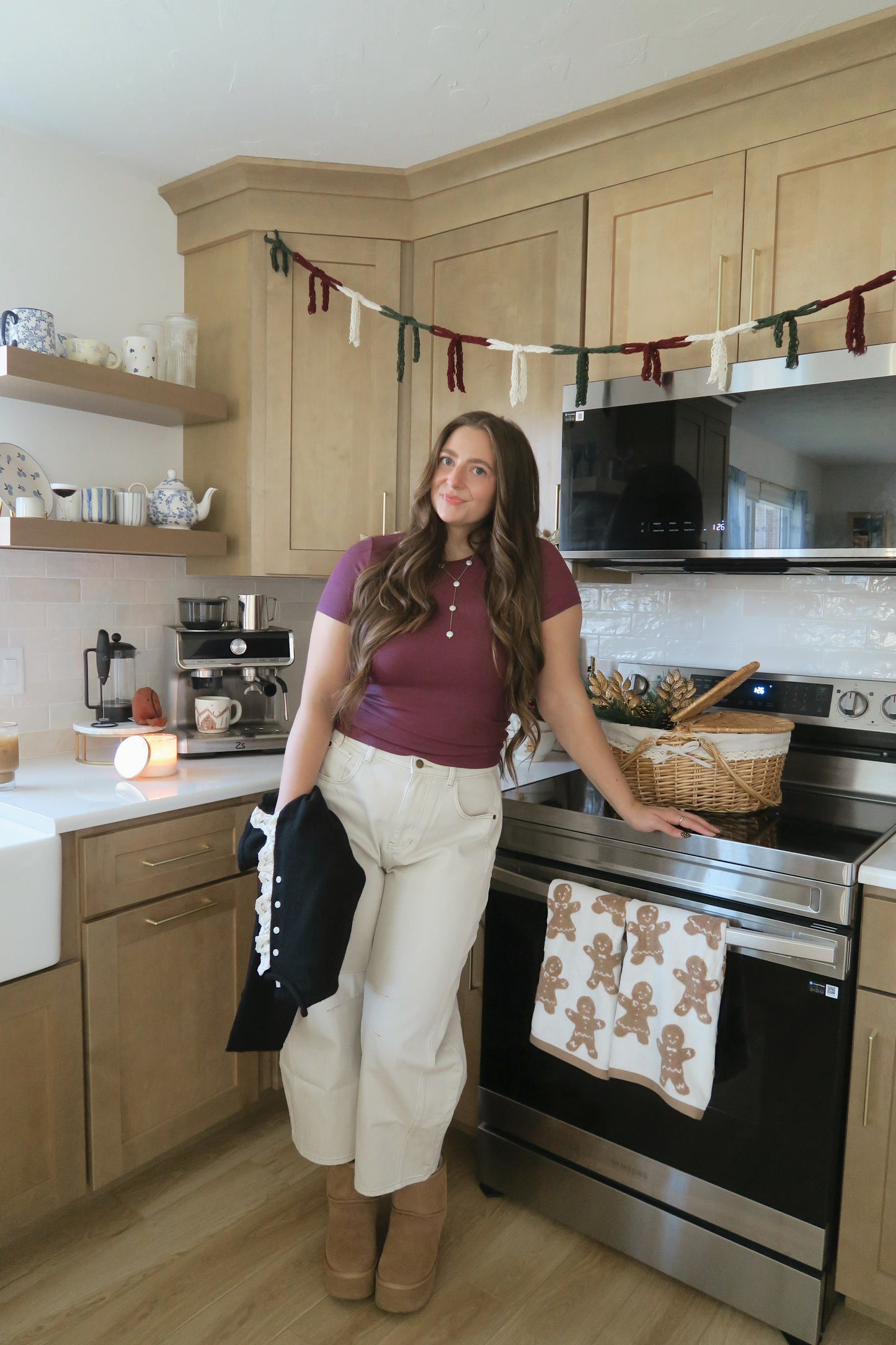 Barista Basic Top - Wine