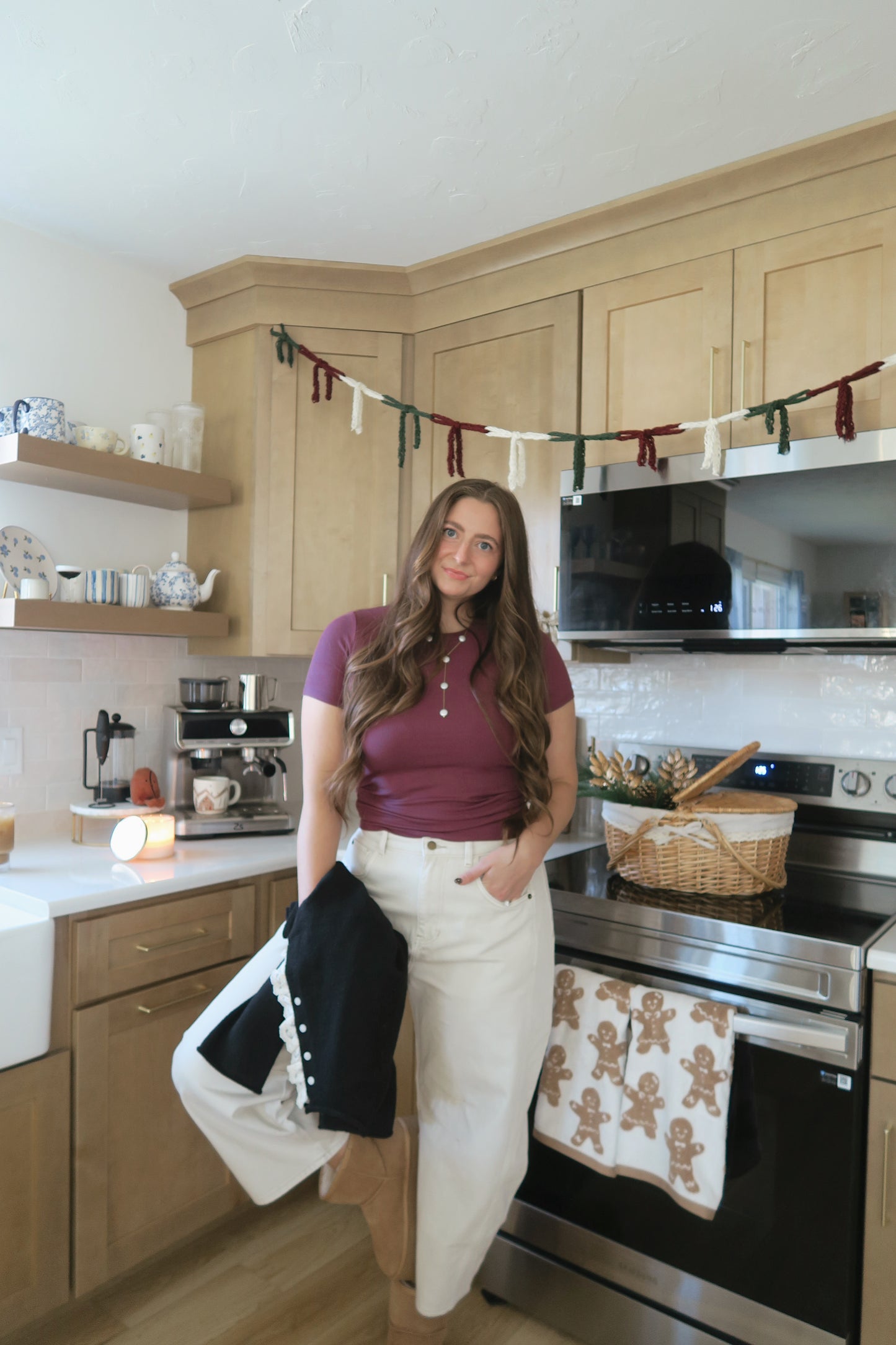 Barista Basic Top - Wine