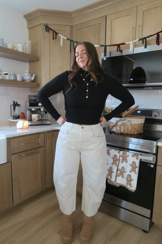 Central Park Barrel Jean