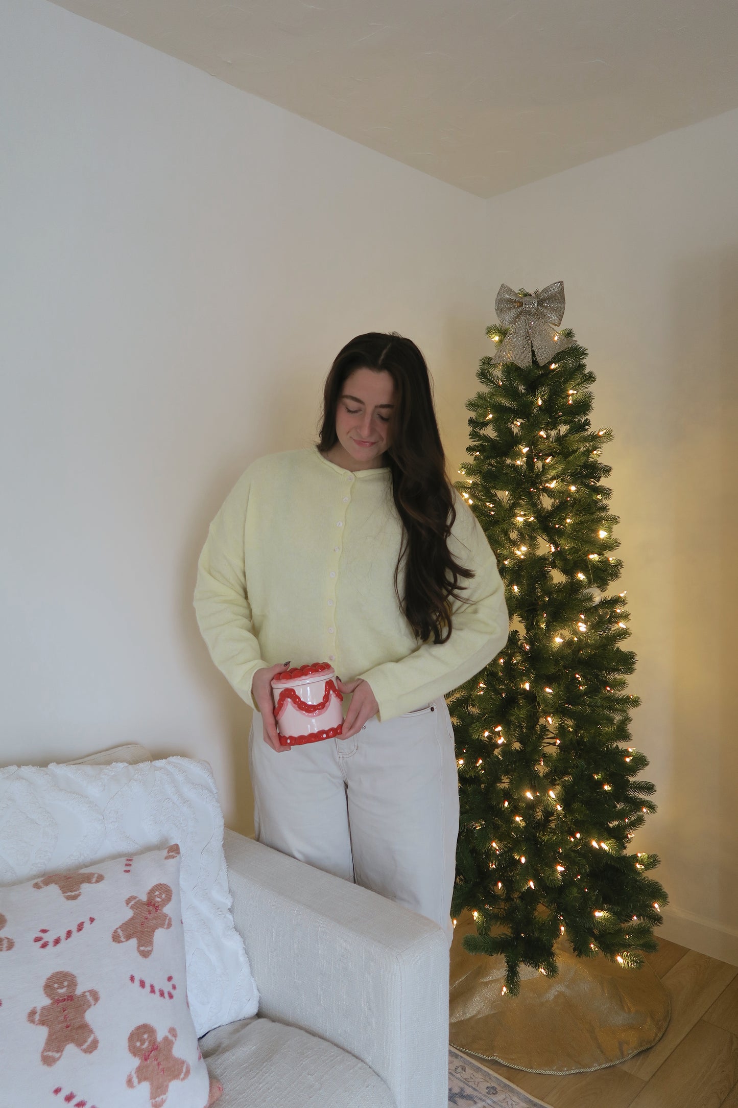 Paisley Cardigan - Butter Yellow